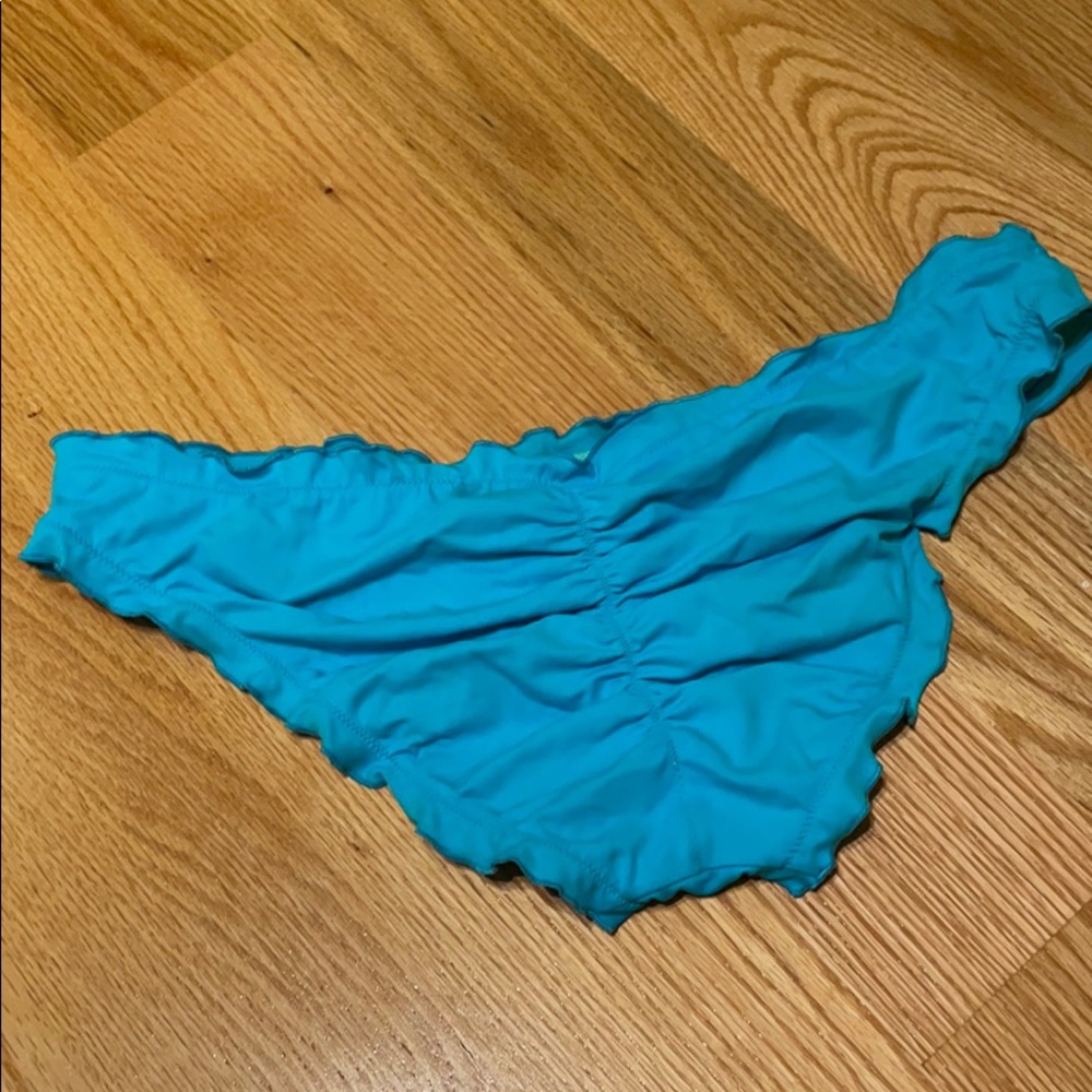 Victoria’s Secret ruched frilly bikini bottoms